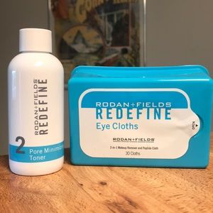 Rodan + Fields REDEFINE Toner & Eye Cloths